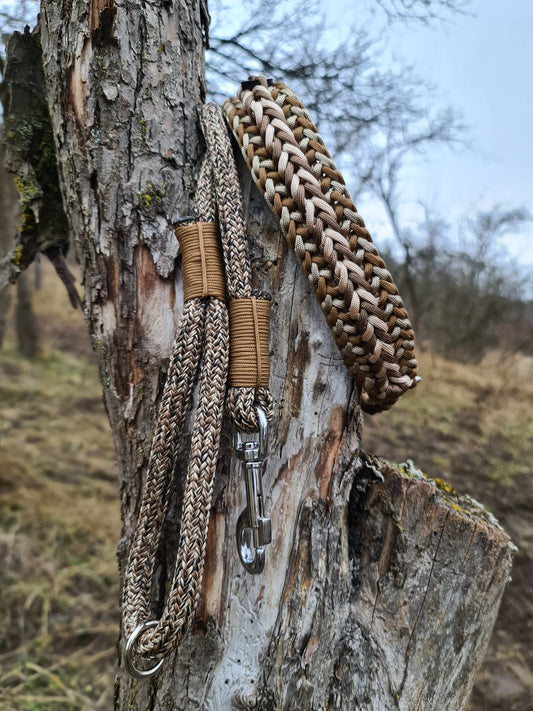 Heart Braid Dog collar