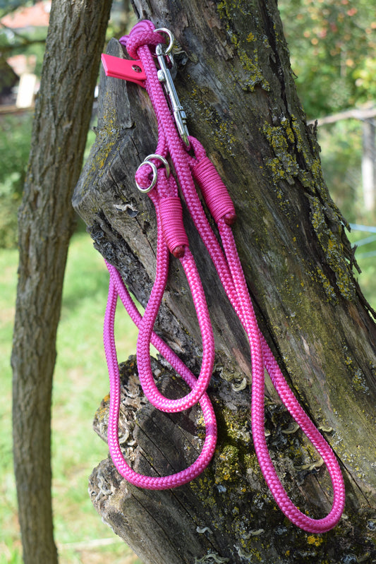 Fuchsia Dog Loop Leash