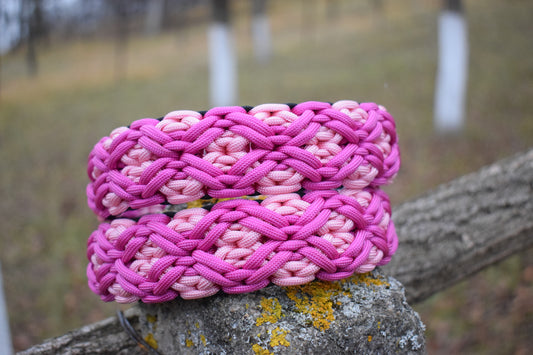 Rubin braid Dog collar